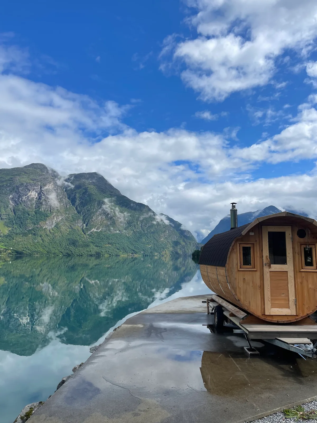 Aarneset Gardstun Sauna in Oppstryn