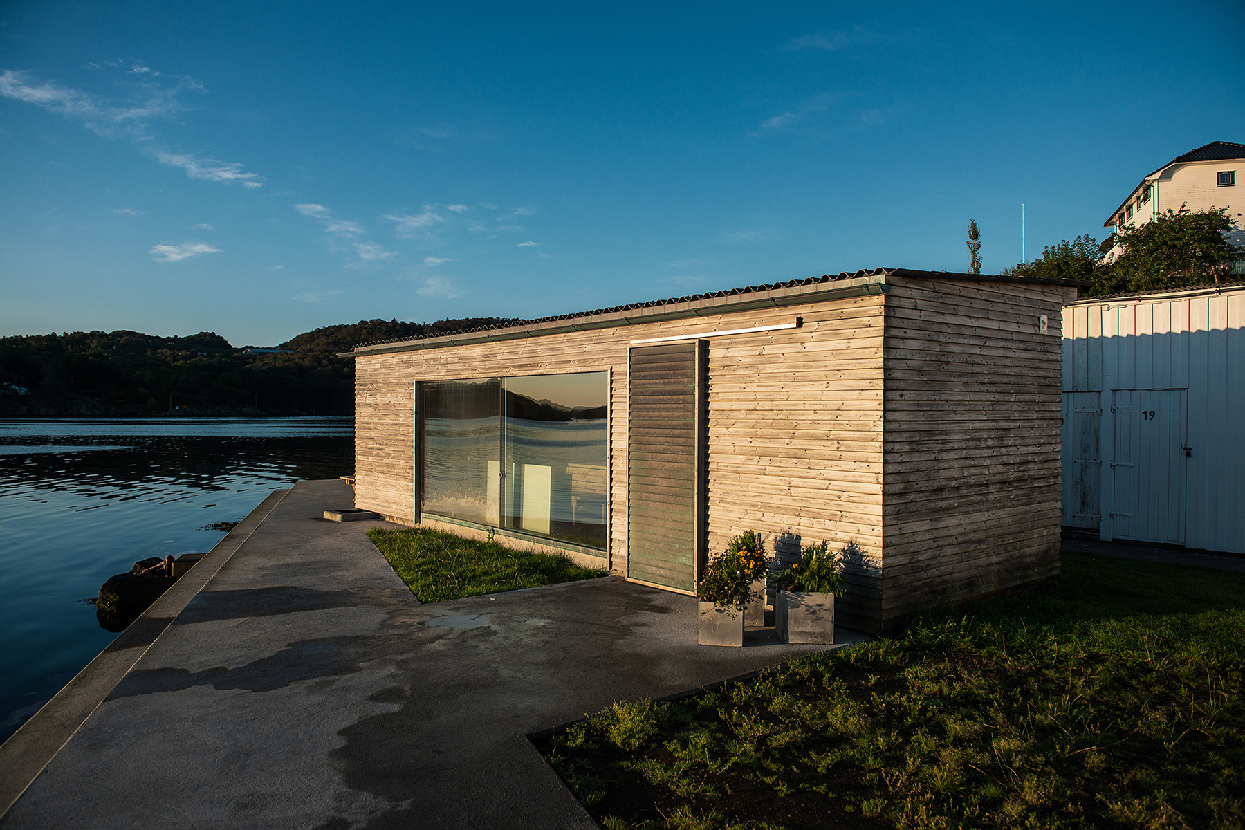 Badstubåten Pysen in Mandal