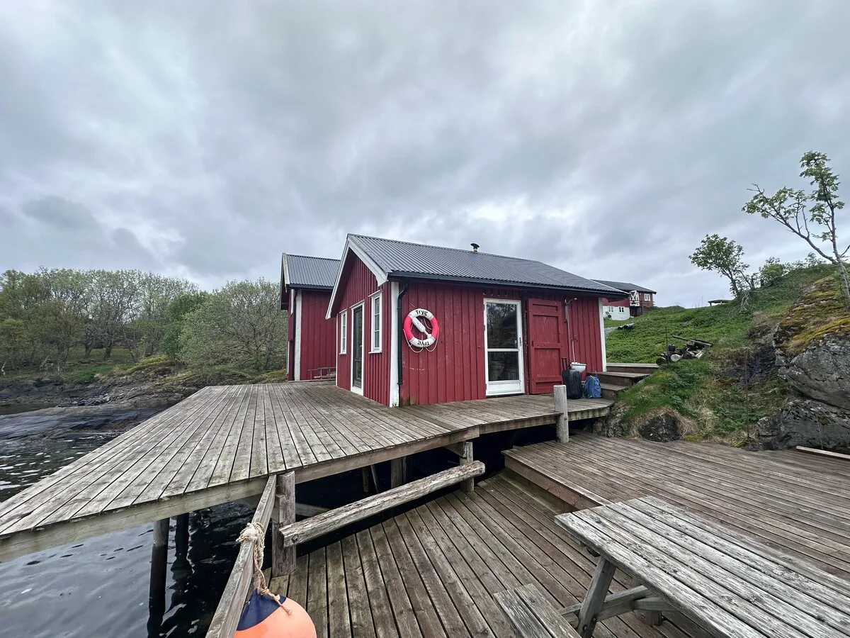 Badstunaustet in Leirfjord