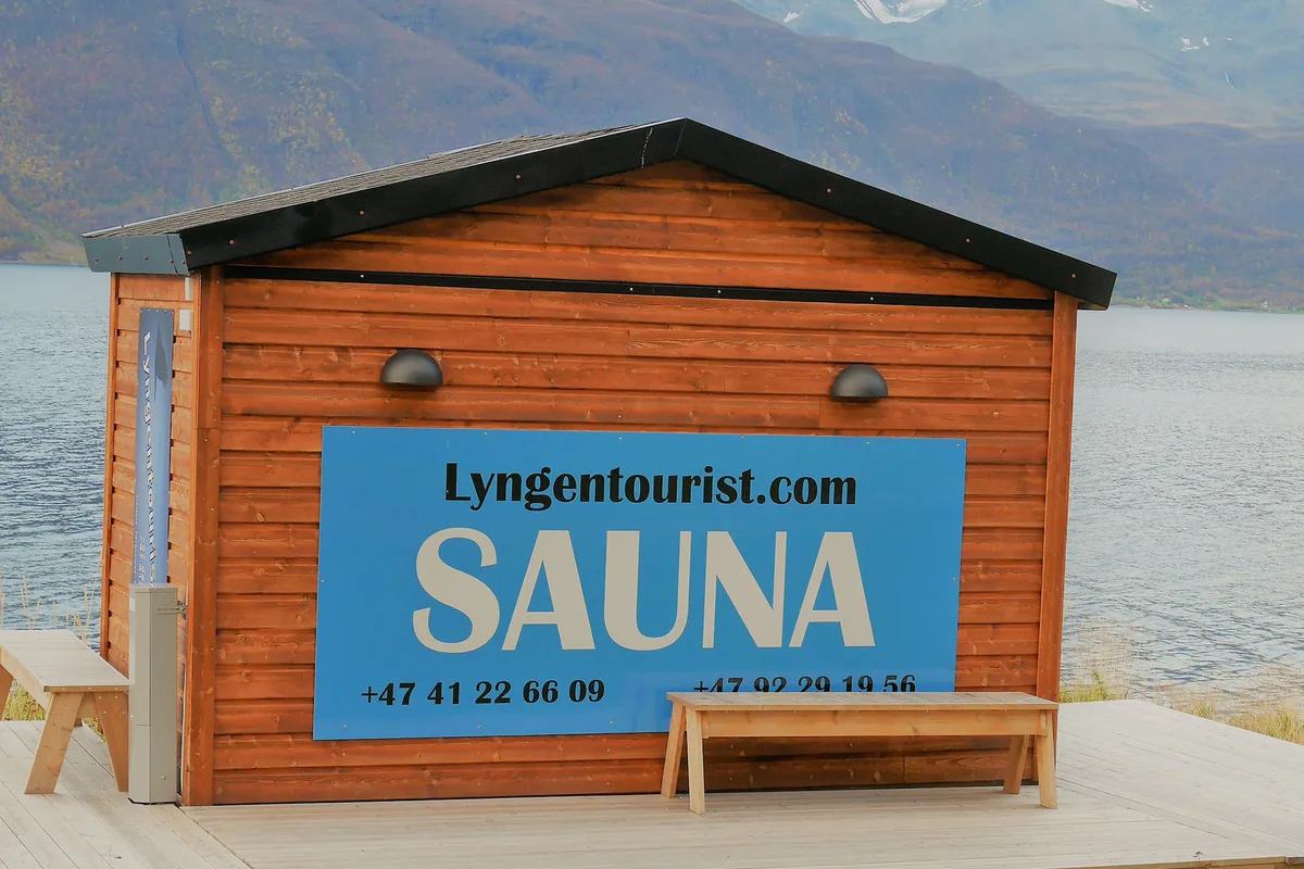 LyngenTourist Sauna in Oteren