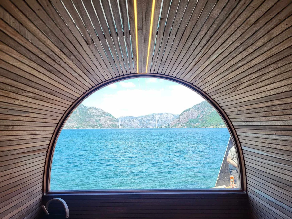 Lysefjorden Sauna in Forsand