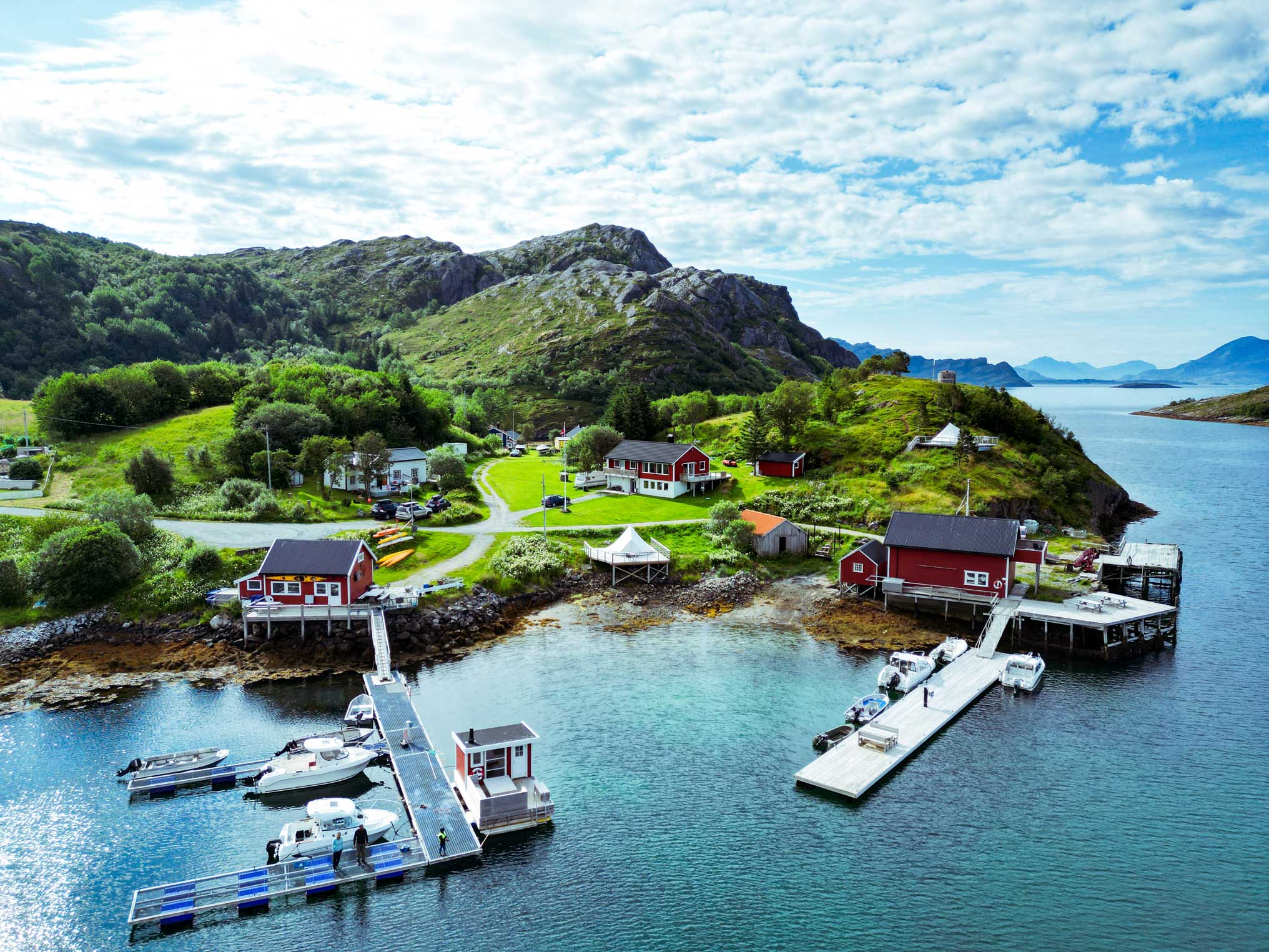 Helgelandsidyll på Rangsundøya in Selsøyvik