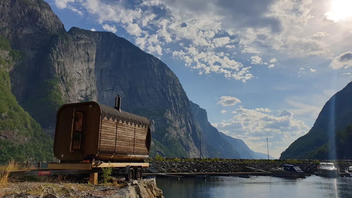 SBK Base Sauna in Lysebotn